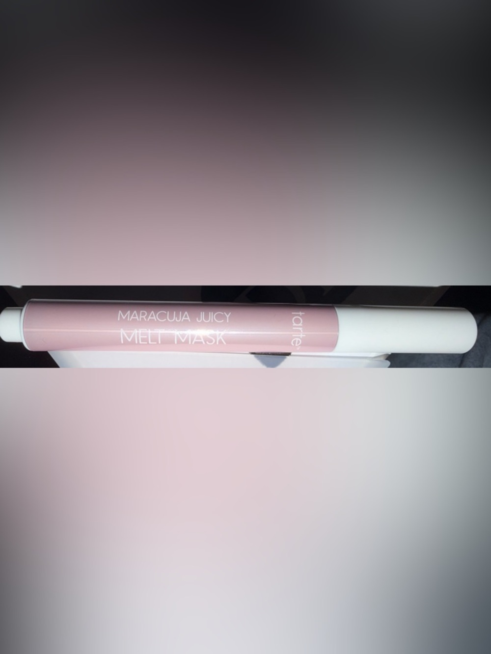 tarte Maracuja Juicy Melt Mask Lip Balm — Soft Pink